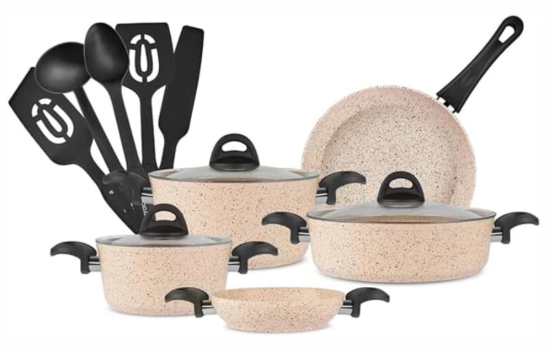 Karaca Biogranit Sare 13 Parça Tencere Seti 1.499 TL!