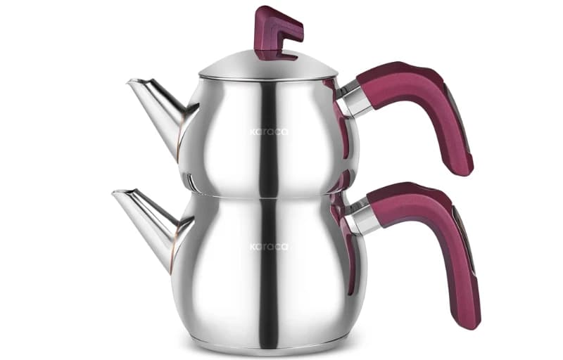 Karaca İndüksiyon Tabanlı Çaydanlık Takımı 629 TL!