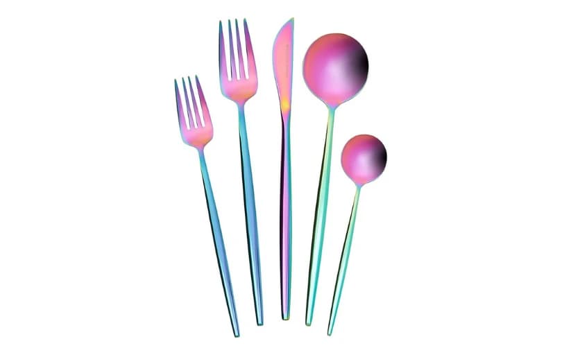 Karaca Orion Çok Renkli 6 Kişilik 30 Parça Çatal Kaşık Bıçak Takımı 1.599tl