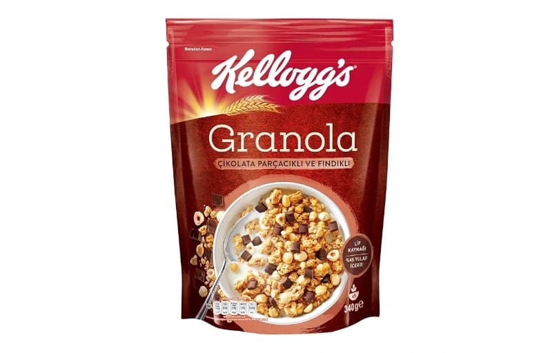 Kellogg's Çikolata Parçalı Granola 340 Gr 112 Tl İle 6 Ayın En Düşüğü