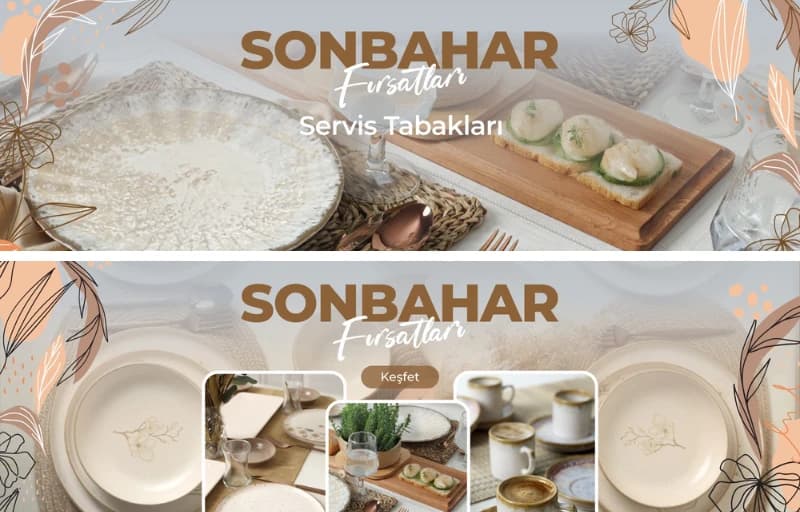 Keramika'da %50'ye Varan İndirimler
