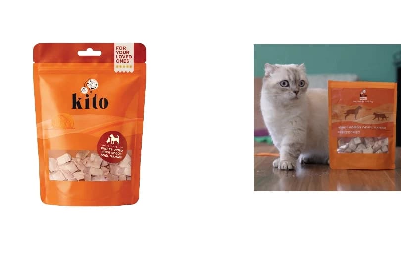 Kito Hindi Göğüs Kedi Ödül Maması 2 Adet Sepette 331,82 TL