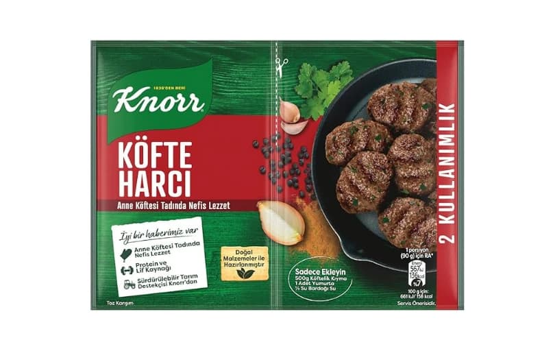 Knorr Köfte Harcı Anne Köftesi Tadında 2 Kullanımlık 82 G 36tl (6 Ayın En Düşük Fiyatı)