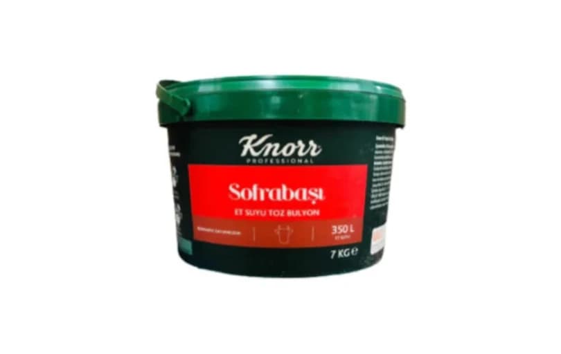 Knorr Sofrabaşı Et Suyu Toz Bulyon 7 Kg 1.609tl (6 Ayın En Düşük Fiyatı)