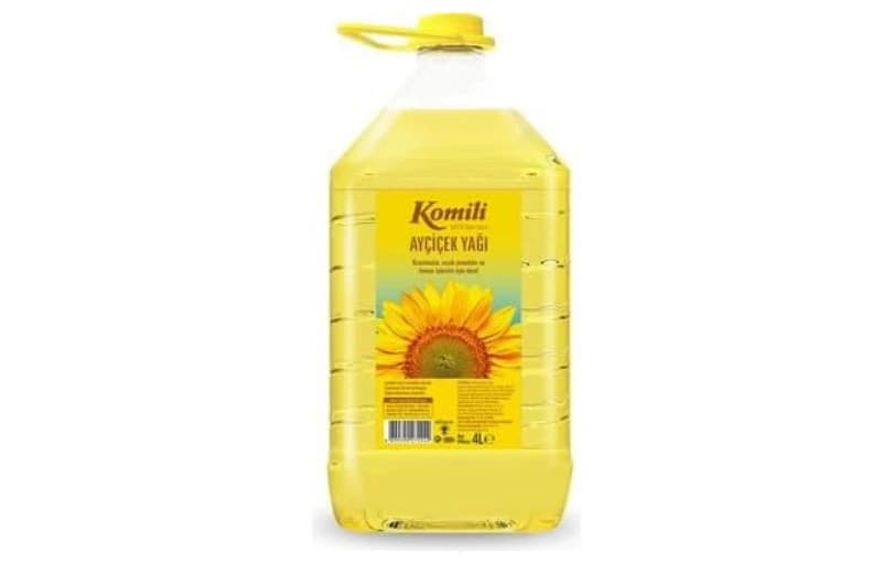 Komili Ayçiçek Yağı Dar Ağız, Pet Şişe, 4 Lt 314tl