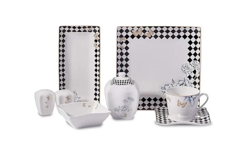 Korkmaz Link Collection 28 Parça Kare Kahvaltı Takımı 2.469tl (6 Ayın En Düşük Fiyatı)