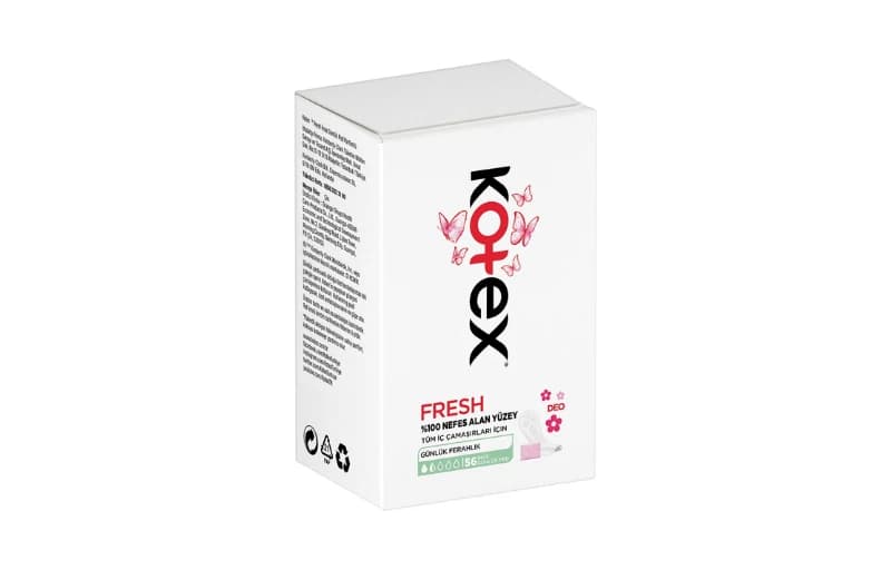 Kotex Ince Çanta Paketleri 56'lı - Parfümlü 54₺