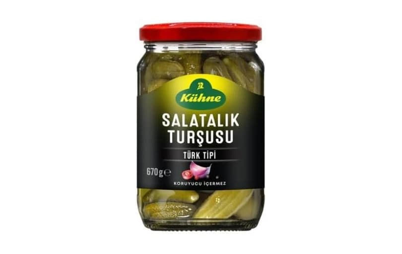 Kühne Türk Tipi Salatalık Turşusu 670 Gr 100tl (6 Ayın En Düşük Fiyatı)
