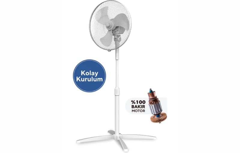 Kumtel KTF-290 Vantilatör 799 TL (6 Ayın En Düşük Fiyatı)