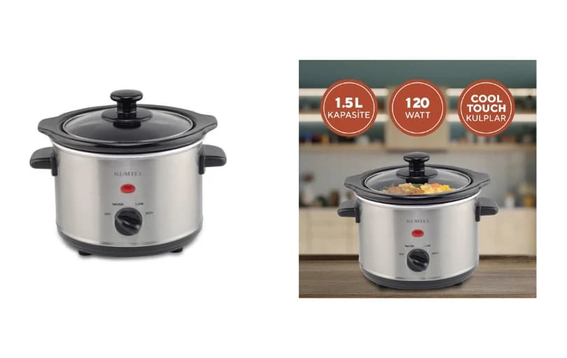 Kumtel Yavaş Pişirici Slow Cooker Elektrikli Güveç 829tl