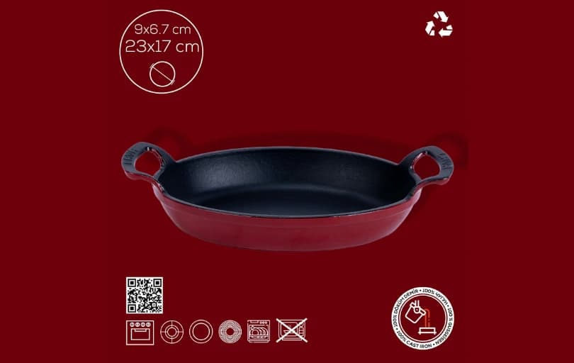 Lava Metal Kuplu Döküm Tava 998₺ (Stokta 2 Adet Mevcut )