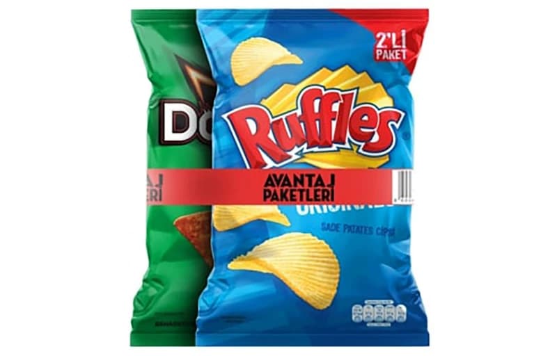 Lay's Ruffles Doritos 2'Li Avantaj Paketi 59 TL (4 Adet Alımda 29 TL)
