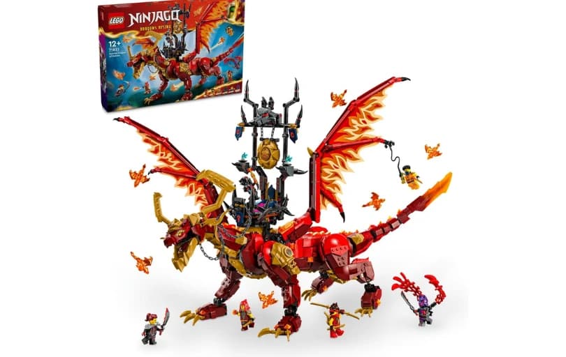 Lego Ninjago Hareket Kaynak Ejderhası Oyuncak Yapım Seti (1716 Parça) 5279₺
