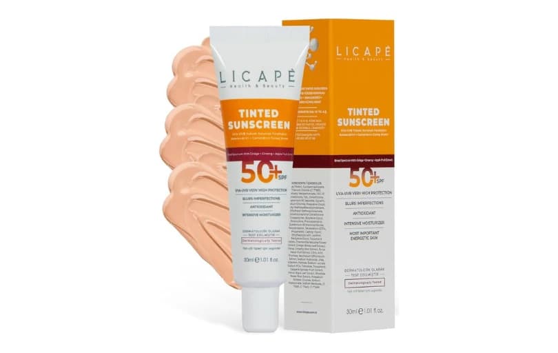 Licape Yüksek Koruma Tinted (kapatıcı) 50 Spf Güneş Kremi 80tl