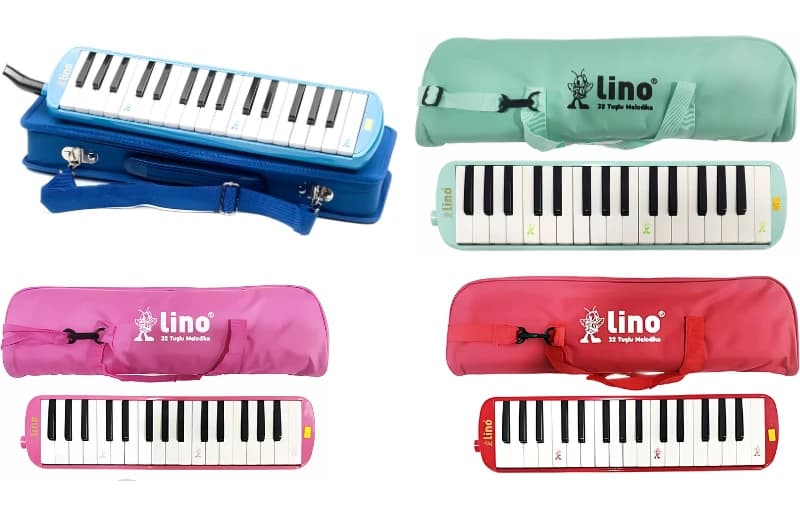 Lino Çantalı Pastel Pembe 32 Tuşlu Melodika 327,29 TL (Piyasadaki en düşük fiyat!)