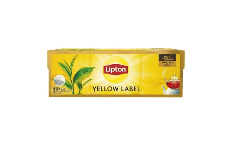 Lipton Yellow Label Demlik Poşet Çay 48'li Paket 78tl