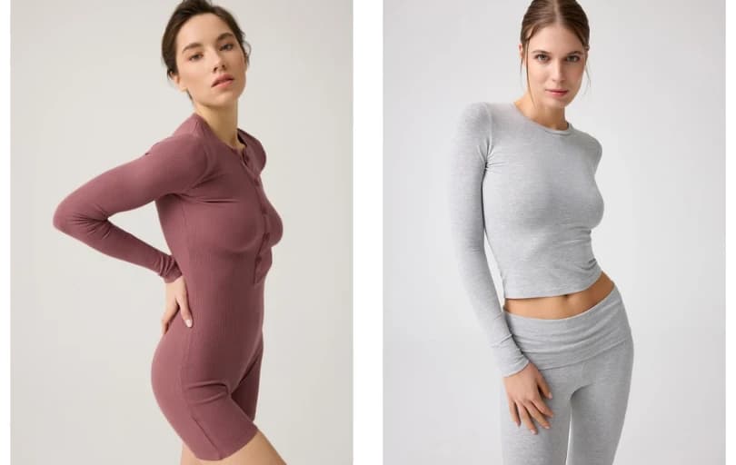 Los Ojos x Ece Tuncel Parçalarında %20 İndirim! (Bordo Fitilli Uzun Kollu Kısa Tulum 489 TL)