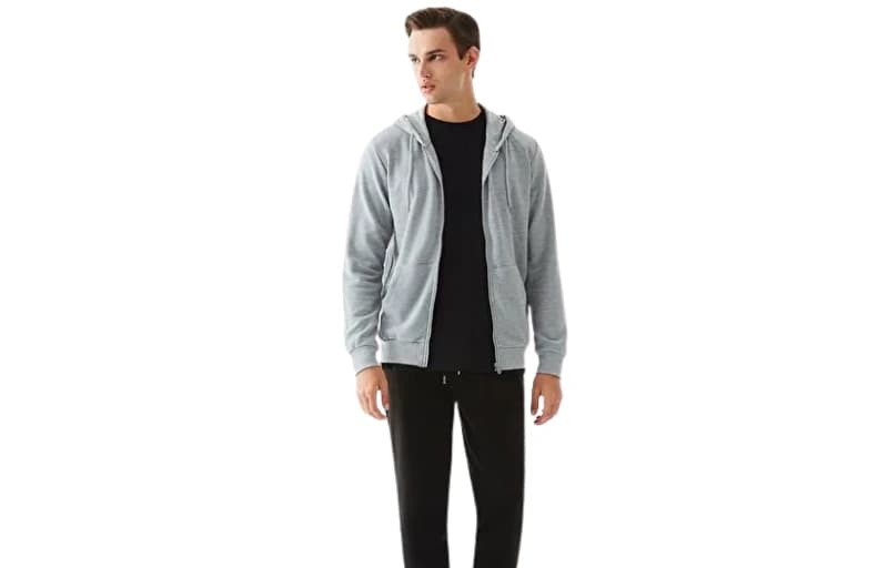 LTB Düz Kapüşonlu Tam Fermuarlı Sweatshirt 299₺