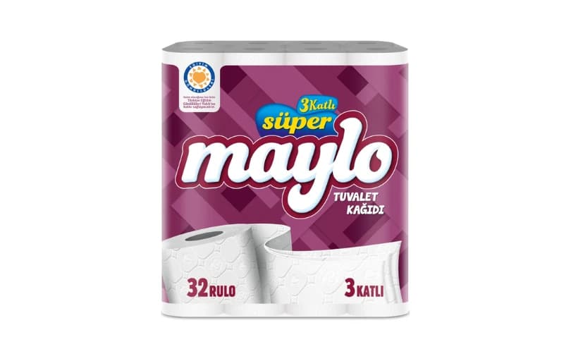Maylo 32'Li Tuvalet Kağıdı 189 TL (3 Adet Alımda 155 TL)