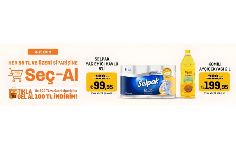 Migros 15 Ekime Kadar Seç-Al Kampanyası Başladı!