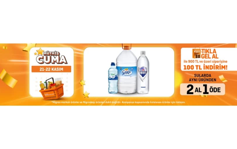 Migros Sularda 2 Al 1 Öde