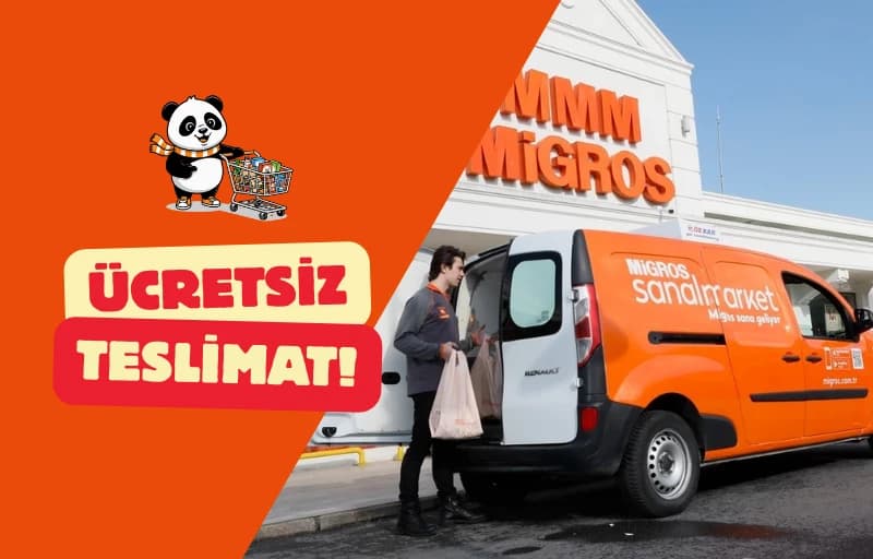 Migros'ta Bugüne Özel Ücretsiz Teslimat Fırsatı!