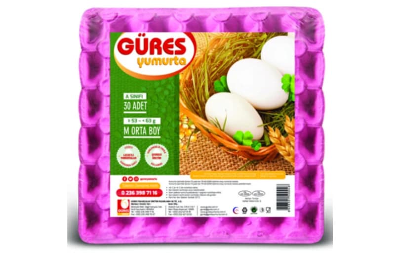 Migros'ta Güres M - Orta Boy Yumurta 30'lu 99 Tl
