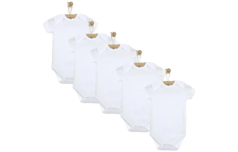 Mixi Baby Pamuklu Çıtçıtlı Bebek Body 5'li Set 299 TL!