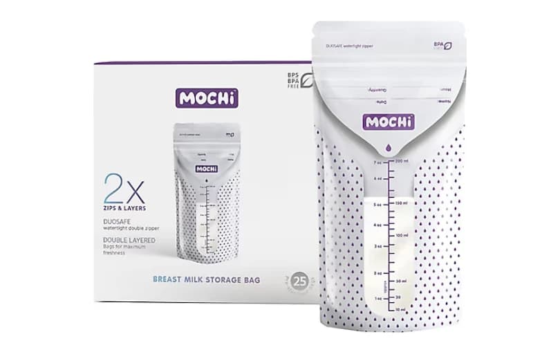 Mochi Anne Sütü Saklama Poşeti 25'li 99 Tl