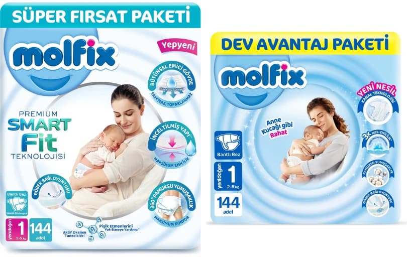 Molfix Bezlerde 2. Ürüne %50 İndirime Ek 900/200₺ Kupon