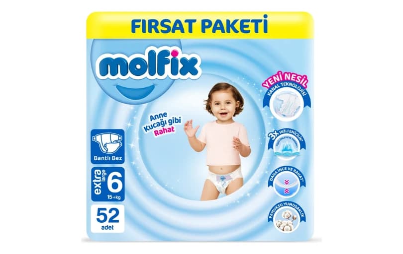 Molfix'te 2.Ürün %50 İndirimli