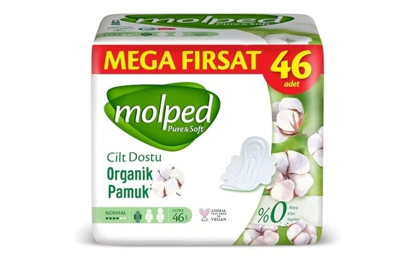 Molped Pure&soft Hijyenik Ped 46'lı 124,90 Tl
