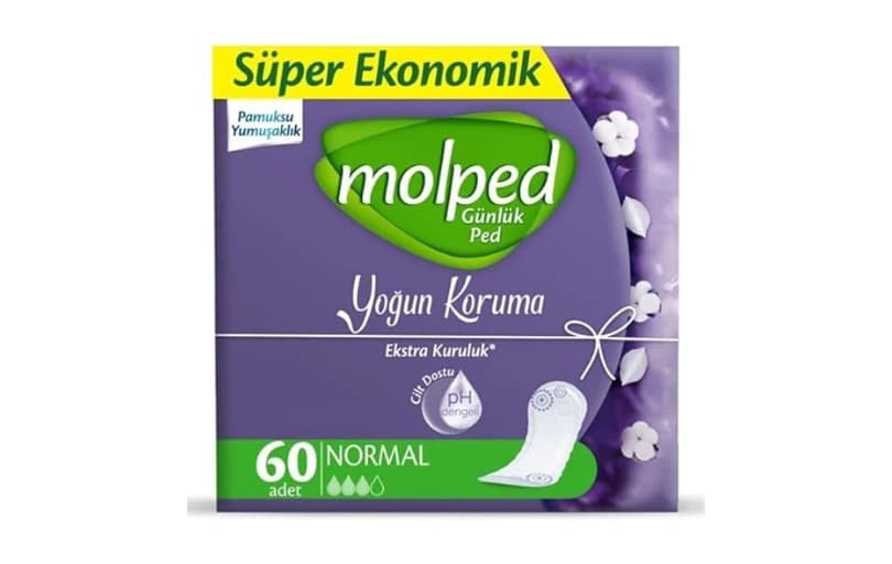 Molped Yoğun Koruma Normal 60'lı Günlük Ped 69tl (6 Ayın En Düşük Fiyatı)