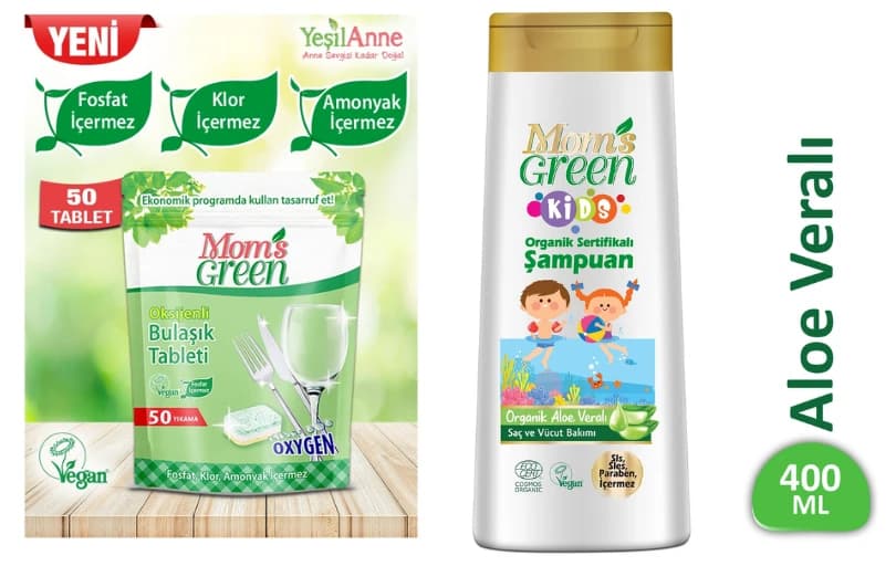 Mom's Green Ürünlerinde 2 Al 1 Öde