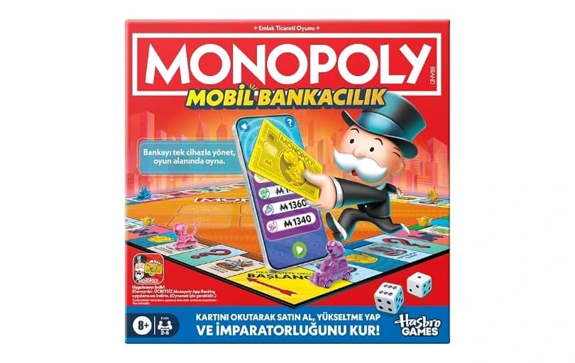 Monopoly Mobil Bankacılık Kutu Oyunu 1.321 Tl