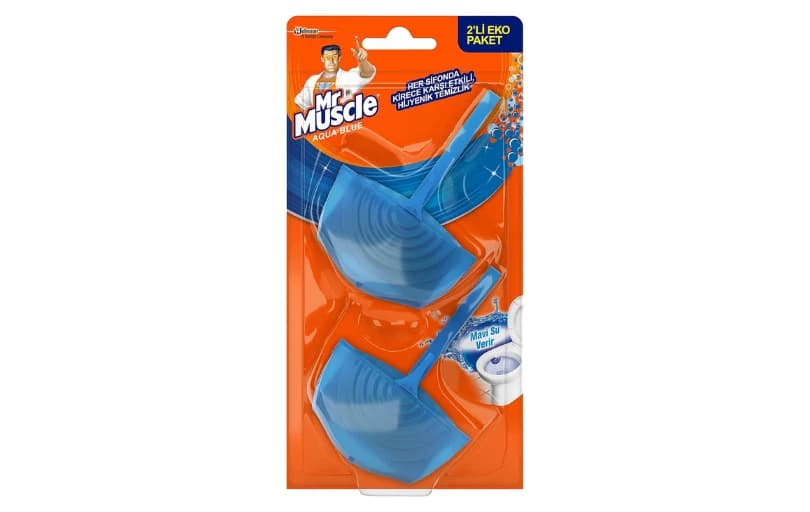 Mr. Muscle Klozet Blok Aqua Mavi 2li Koku Giderici 62tl (6 Ayın En Düşük Fiyatı)