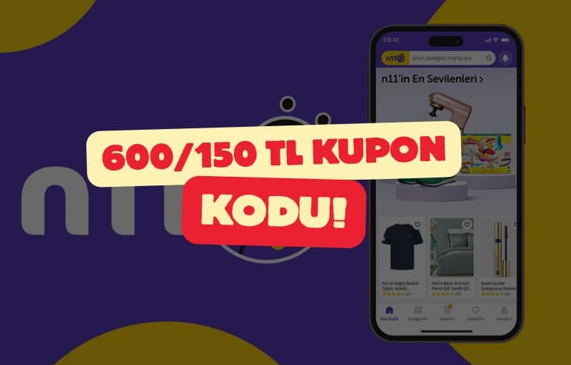 N11'de Kişisel Bakım Ürünlerinde 600 TL'ye 150 TL Kupon Fırsatı