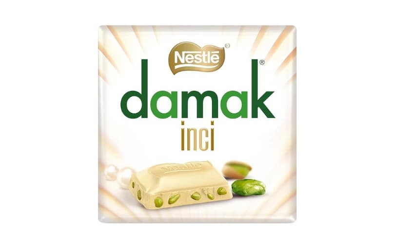 Nestlé Damak İnci Antep Fıstıklı Beyaz Çikolata, 60 G 66tl