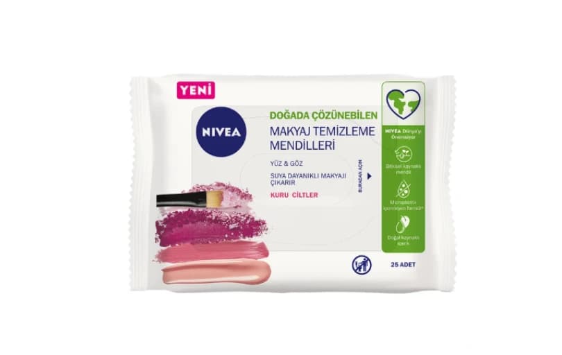 Nıvea 3'ü1 Arada Makyaj Temizleme Mendilleri (25adet) 129 Tl