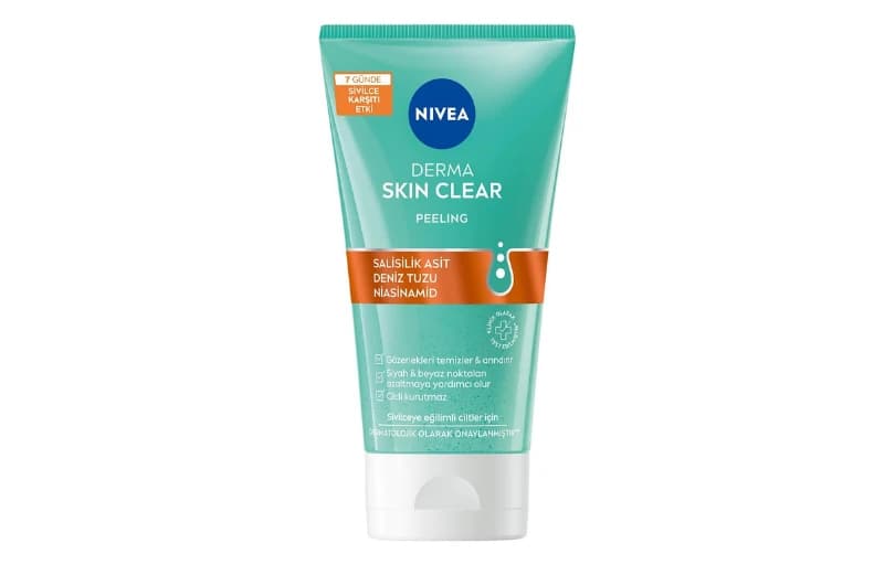Nıvea Derma Skin Clear Sivilce Karşıtı Yüz Temizleyici Peeling 150ml 109tl