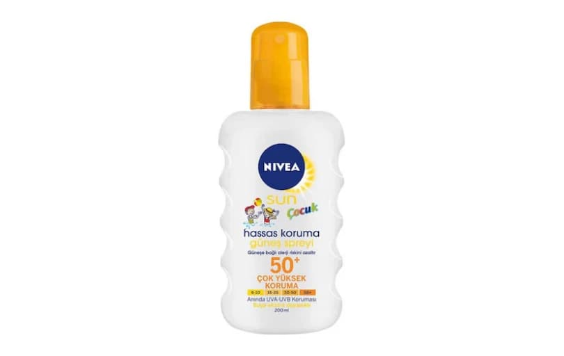 Nivea Sun Spf 50+ Çocuk Hassas Koruma Güneş Spreyi 200 Ml 299tl (6 Ayın En Düşük Fiyatı)