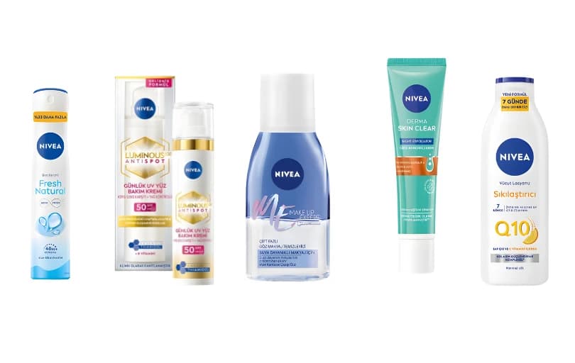 Nivea Ürünlerinde Sepette %20 İndirim + 75 TL Kupon( 200 ml Deodorant 5’li alımda kupon ile 104 TL/adet)