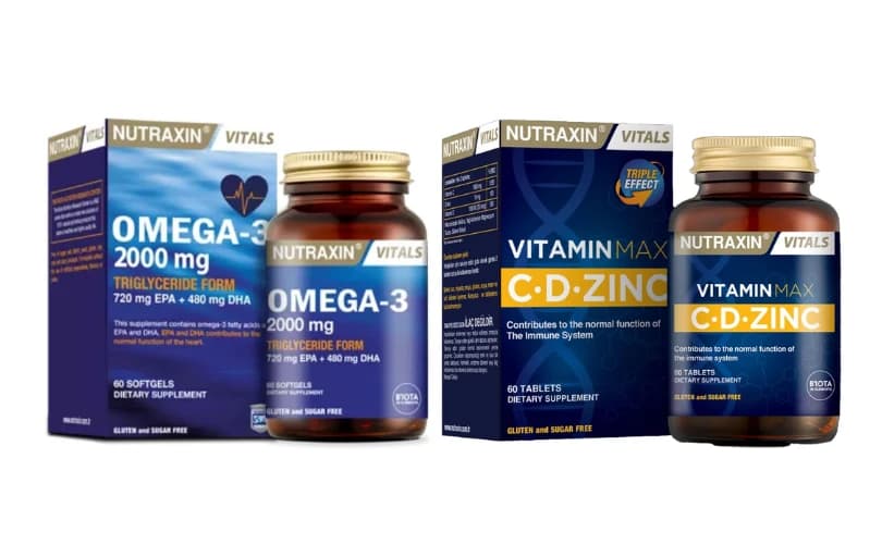 Nutraxin Gıda Takvsiyelerinde 500 TL'ye 100 TL İndirim Fırsatı
