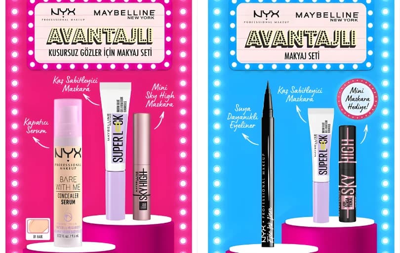 NYX'te 1500TL'YE 800TL İndirim!