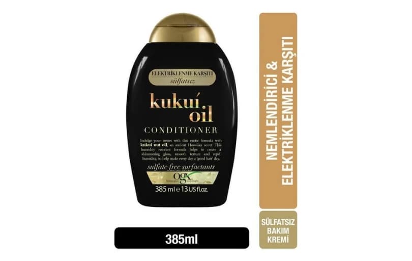 Ogx Nemlendirici Elektriklenme Karşıtı Kukui Oil Bakım Kremi 385 Ml 242tl (6 Ayın En Düşük Fiyatı)