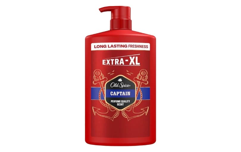 Old Spice Captain Erkekler İçin Duş Jeli Ve Şampuan 1000 Ml Ekstra-xl 374tl