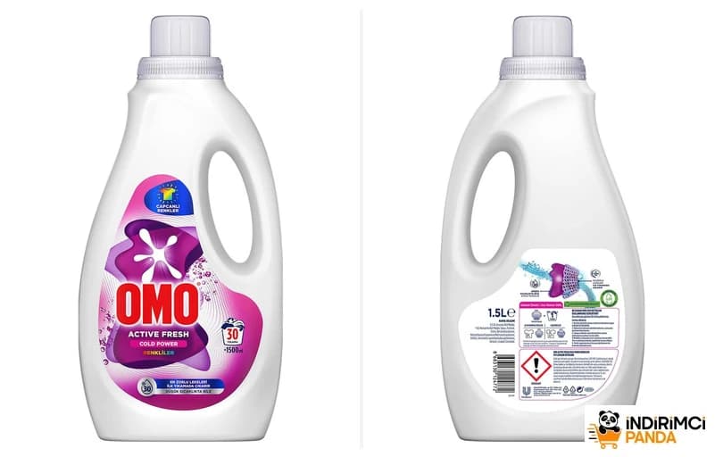 Omo Active Fresh Renkliler 1,5 L 3’lü 398 TL