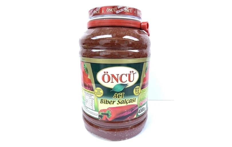 Öncü Acı Biber Salçası 4,3 Kg 649tl (6 Ayın En Düşük Fiyatı)