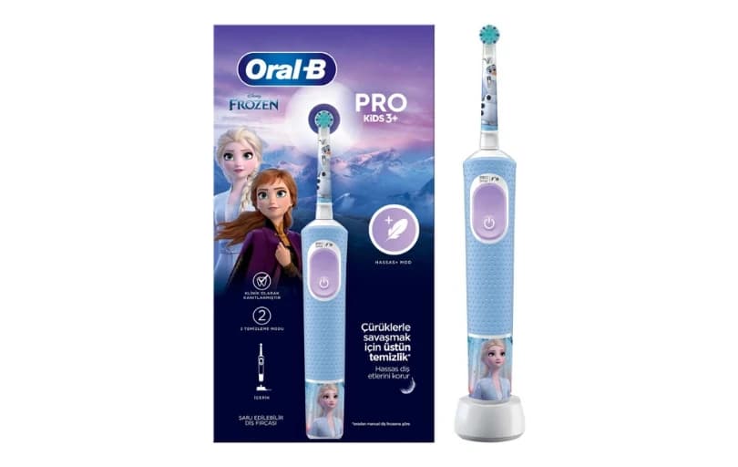 Oral-b Çocuk Şarjlı/elektrikli Diş Fırçası Frozen 1.599tl