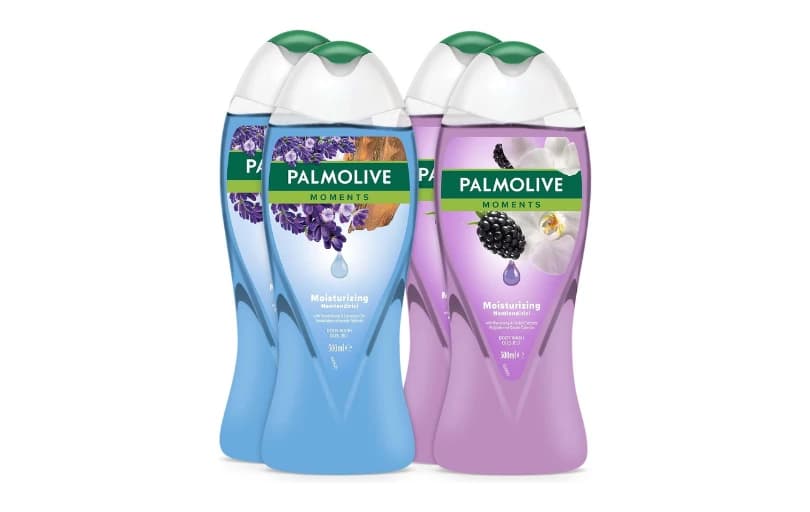 Palmolive Moments Lavanta Yağları Ve Böğürtlen İle Nemlendirici Banyo Ve Duş Jeli 500ml X 4 Adet 259tl